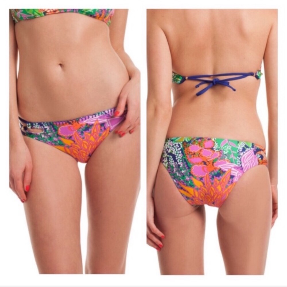 •Trina Turk Bikini Tropic Escape Hipster G172 - Picture 1 of 8